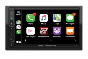 Power Acoustik Car Stereo Combo,Car Play/Android Auto Receiver, 4X 6.5" Speakers - Picture 1 of 10