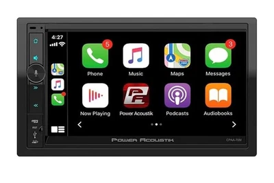 Power Acoustik Car Stereo Combo,Car Play/Android Auto Receiver, 4X 6.5" Speakers - Image 1 of 4