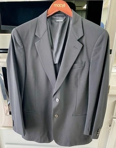 Chaqueta Blazer Giorgio Armani Hombre Gris Lana Talla 52 Reg Hecha en Italia  - Imagen 1 de 8