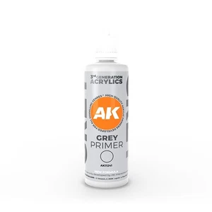 AK Interactive Grey Primer 100ml Airbrush AK11241 - Picture 1 of 1