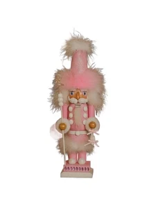 Kurt Adler 15" Hollywood Pink Nutcracker- Hand Decorated - Picture 1 of 7