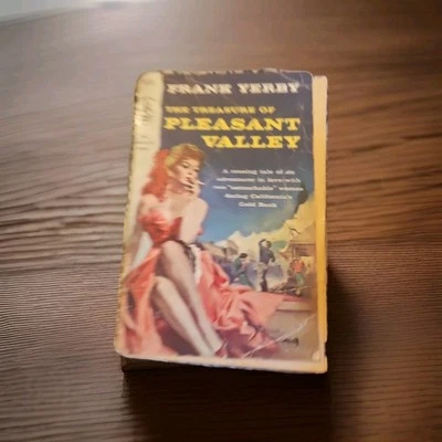 The Treasure of Pleasant Valley Frank Yerby Pulp Pocket 1956 Novel Paperback Pb - Image 1 of 4
