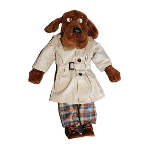 Vintage McGruff the Crime Hound Hund, Ganzkörper Handpuppe 1980er Made in USA 26" - Bild 1 von 10