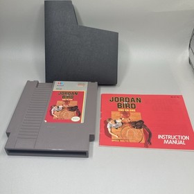 Jordan vs. Bird: One-on-One (Nintendo Entertainment System, 1989) Nes W/ Manual