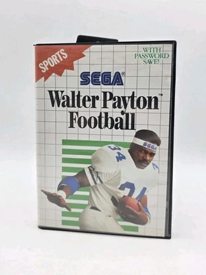 Walter Payton Football (Sega Master System, 1989) With After Burner Poster - Image 1 of 4