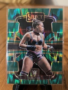 2024 Panini Select WWE Concourse Green Flash Prizm Lola Vice #18 - Picture 1 of 2