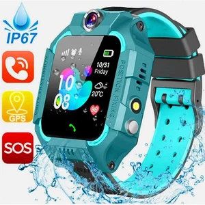 Kids Phone Watches Camera GPS Tracker SOS Call Smart Watch Boys Girls Gift - Picture 1 of 11