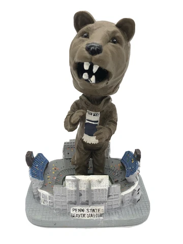 Penn St Nittany Lions In Court Beaver Stadium MCDONALDS MASCOT BOBBLE ORIG BOX Cover