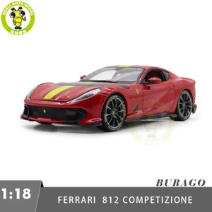 1/18 Ferrari 812C Competizione Bburago 16915 Diecast Model Car - Picture 1 of 16
