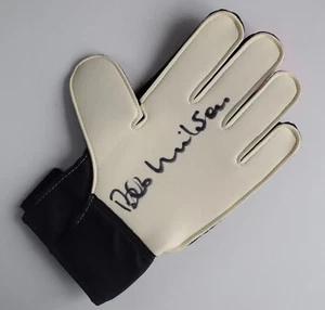 Bob Wilson Signed Goalkeeper Glove Arsenal Football COA AFTAL - Picture 1 of 6