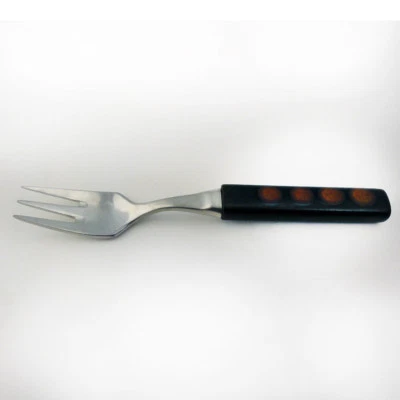 Tenedor de ensalada DENBY GRANATE 7" de largo piedra y acero NUEVO NUNCA USADO hecho en Inglaterra Foto 1 de 2