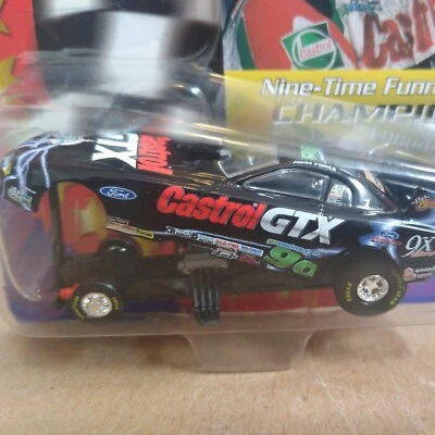 Winner's Circle NHRA John Force 1999 Castrol GTX Ford Mustang 1/64 DieCast Car - Image 1 of 2