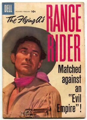The Flying A's Range Rider #20 1958 - Dell Western - Jock Mahoney FN Foto 1 de 2