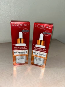 2x L'Oreal Paris Revitalift Derm Intensives 12% Vitamina C + E Salicílico 1 FL OZ - Imagen 1 de 3