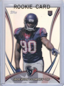 JADEVEON CLOWNEY ROOKIE CARD 2014 TOPPS MEGA BOX CROMO RIFRATTORI calcio RC - Foto 1 di 2