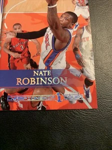 Cb++ 2007/08 Championship Court STAMP  #101 Nate Robinson New York Knicks￼ - Picture 1 of 3