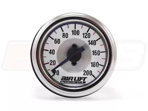 Air Lift 26227 Single Needle Air Pressure Analog Gauge 200 PSI - Picture 1 of 1