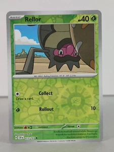 Rellor - Surging Sparks - 013/191 - Juego de cartas coleccionables Pokémon - Holograma inverso - C - Imagen 1 de 16