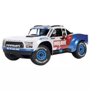 Arrma Mojave Grom 1/18 4X4 Desert Truck RC RTR White BLX ARA2304ST2 - Picture 1 of 10