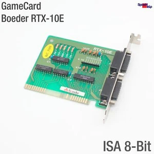 BOEDER RTX-10E GAME KARTE GAMECARD JOYSTICK GAMEPAD ISA 8-BIT KARTE RETRO SPIELE - Bild 1 von 2