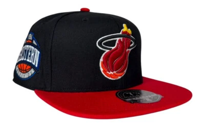 Mitchell & Ness NBA Miami Heat HWC Coast 2 Coast Fitted Hat, Cap, New - Image 1 of 4