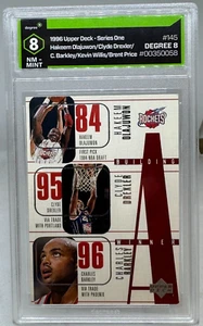 Charles Barkley/Clyde Drexler/Hakeem Olajuwon 1996 Upper Deck #145 Houston DGS 8 - Picture 1 of 6