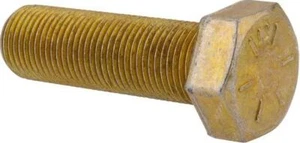 5/16"-24 x 3/4" Grade 8 Hex Cap Screw Fine Thread (QTY 50) Full Thread YZ* - Picture 1 of 1