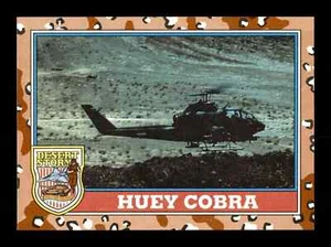 174 Huey Cobra Desert Storm Topps 1991 Trading Card - Picture 1 of 2