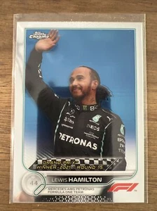 Lewis Hamilton - 2022 Topps Chrome Formula 1 #165  Mercedes               D242 - Picture 1 of 2