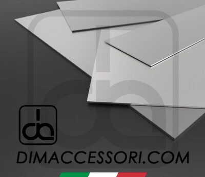 LAMIERA LASTRA LAMINA ACCIAIO INOX 316L SPESSORE 0,8 / 1 / 1,5 / VARIE DIMENS. - Imagen 1 de 3