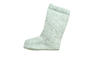 LL Bean Kids Gray Wool Warm Replacement Boot Liner Inserts Size 13 - Picture 1 of 9