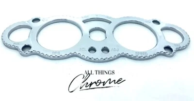 HAYABUSA CHROME DIAMOND CUT GAUGE COVER FOR 2008-2020 SUZUKI HAYABUSA - Изображение 1 из 4