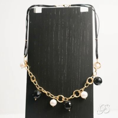 Collana Caravaggio oro e pietre - Immagine 1 di 4