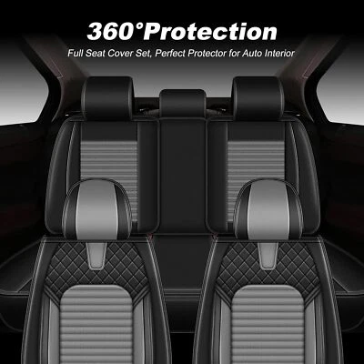 Luxury Car Seat Covers For VOLVO V70 1998-2010 PU Leather Front Rear Cushion - Изображение 1 из 4