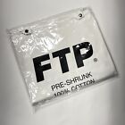 Neuf panier à linge logo FTP T-SHIRT ÉTIQUETTE ACCESSOIRE BLANC FCK LA POPULATION