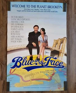 BLUE IN THE FACE (1995) Original One Sheet Film Poster - Madonna, Michael J. Fox - Picture 1 of 8