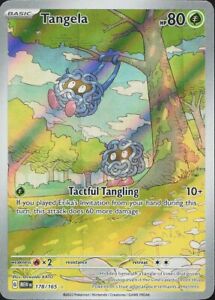 Tangela Illustration Rare - 178/165 Scarlet & Violet 151 MINT/NM - Pokemon Card
