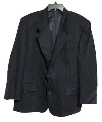 Usado en Excelente Condición Givenchy Monsieur Blazer Rayas 2Botones Abrigo Deportivo Chaqueta Para Hombre Talla 46R Foto 1 de 3