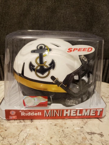 Riddell NCAA Special Edition 2012 Navy Midshipmen Football mini-helmet Cover