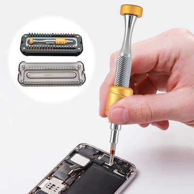 37X Precision Screwdriver Kit Electronics Repair Tool Kit w/ Magnetic Driver Bit - Image 1 of 4