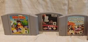 Lotto 3 cartucce giochi Nintendo 64 autentiche-testate-buone condizioni PAL - Foto 1 di 11