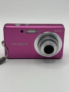 Cámara digital Fujifilm FinePix J12 10,0 MP - rosa - en caja - SD + más - ¡En muy buena condición! - Imagen 1 de 14