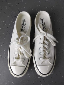 Converse All Star Chuck Taylor Off White Slip On Clog Style Trainer Uk5 Bnwb - Bild 1 von 5