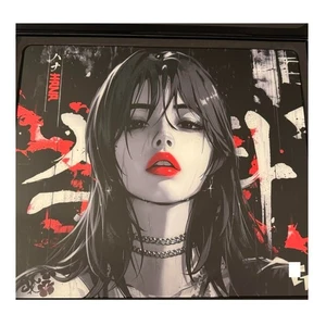 GLSSWRKS Hana Premium Glass Mousepad International Edition 19.3×16.5 inch Japan - Afbeelding 1 van 2