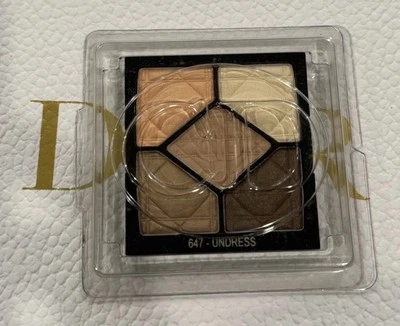 Dior 5 couleurs eyeshadow palette # 647 Undress- Full Size - New + 1 Free Sample - Image 1 of 2