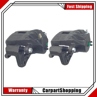 For 1999-2003 Hyundai Sonata Front Left & Right Brake Calipers & Bracket - Image 1 of 4