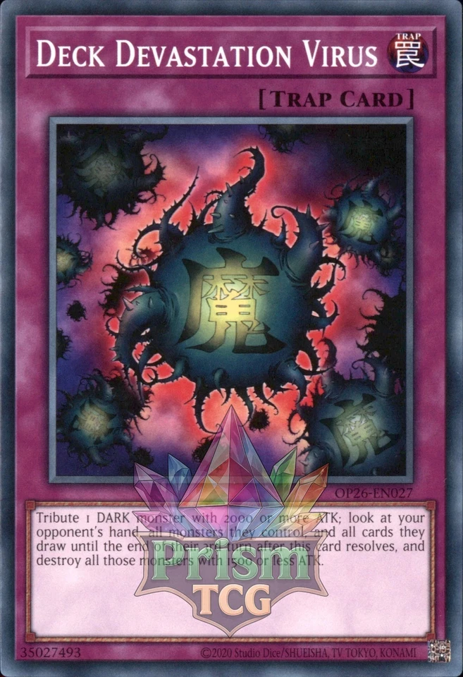 Deck Devastation Virus OP26-EN027 Yugioh - Image 1 of 1