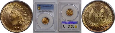 1903 Indian Head Cent   PCGS MS-66 RD - Image 1 of 3