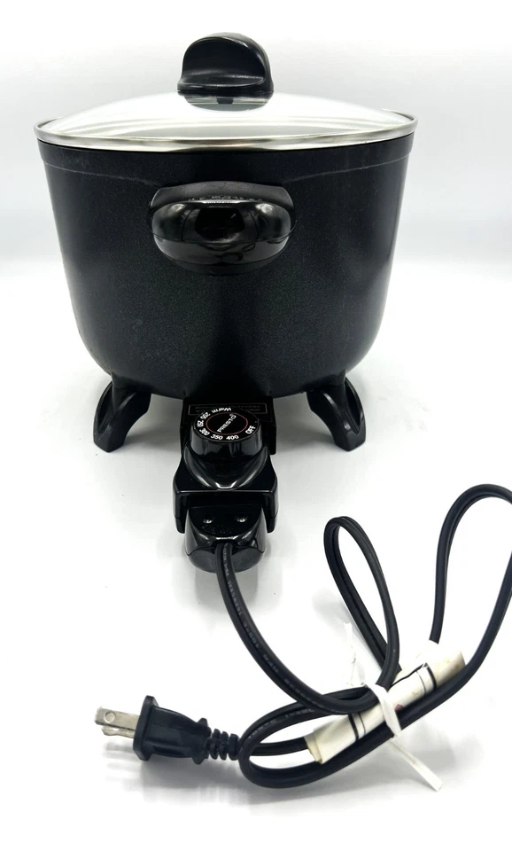 Hervidor de cocina Presto 06000 6 cuartos Freidora eléctrica multi-cocina vaporera asada Foto 1 de 4