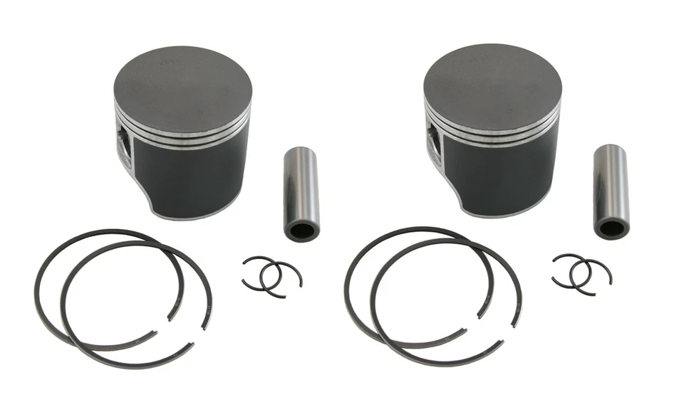 2 SPI Standard Bore Piston Kits for Ski-Doo 550F Snowmobiles 550 Fan Cooled 76mm — 第 1/1 张图片